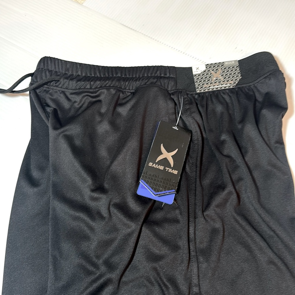 Game Time Active Rapid Dry Tech Black Shorts - Med 32-35 waist NWT - Picture 4 of 11